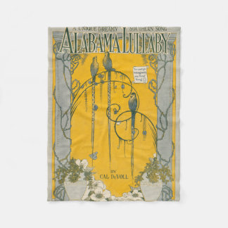 Alabama vaggvisa fleecefilt