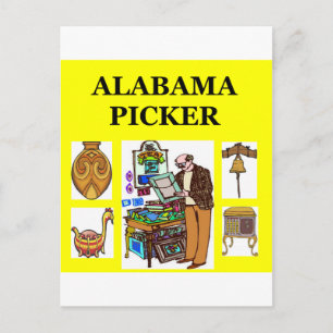ALABAMA-väljare Vykort