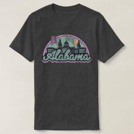 Alabama Vintage Retro T Shirt