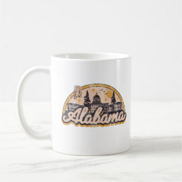 Alabama Vintage Stil Kaffemugg