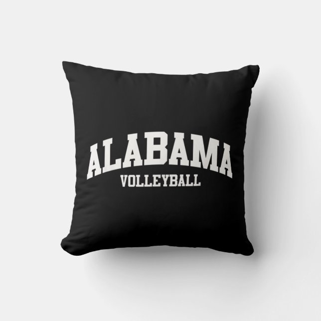 Alabama Volleyball Alabama State Home Kudde (Framsida)