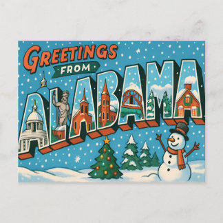ALABAMA Vykort