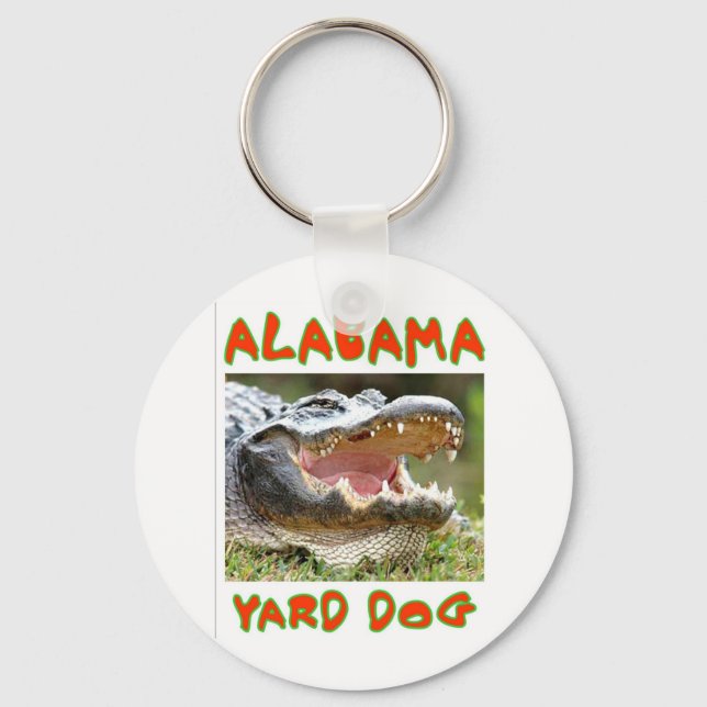 ALABAMA YARD HUND NYCKELRING (Framsida)