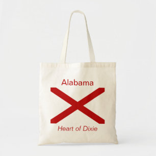 Alabaman Flagga Bag Tygkasse