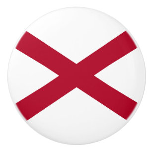Alabamas delstatsflagga knopp