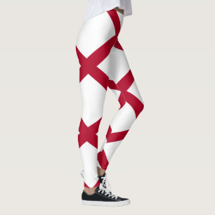 Alabamas statsflagga leggings