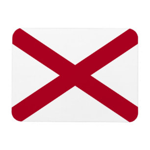 Alabamas statsflagga magnet