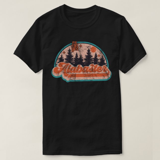 Alabaster, Alabama T Shirt (Design framsida)