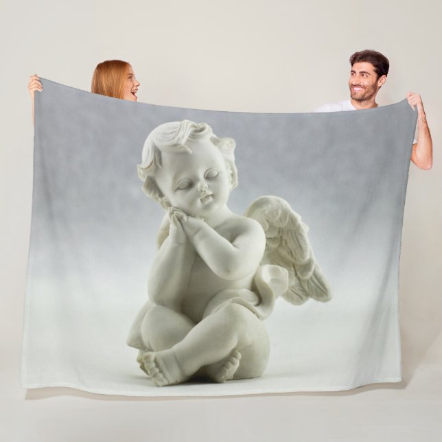 ALABASTER CHERUB FLEECEFILT (På plats)