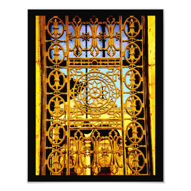 Alabaster Mosque Window Fototryck (Framsidan)