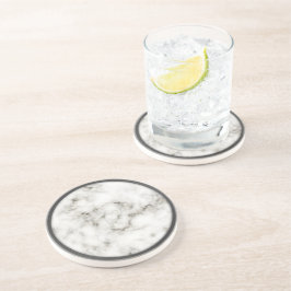 Alabaster Obsidian Pewter Rim marble underlägg Sandsten