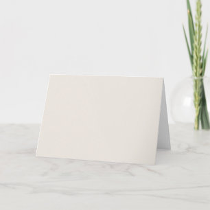 Alabaster Solid Färg anpassar den Kort