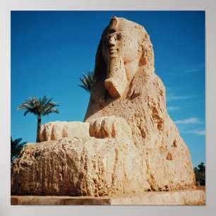 Alabaster Sphinx, New Kingdom Poster