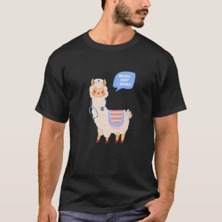 Alaca Din gula klåda Llama Wound Care Nurse Gift T Shirt