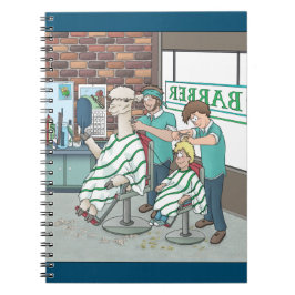 Alaca-hårklipp Anteckningsbok