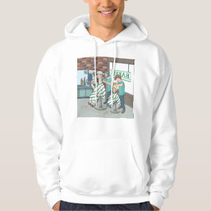 Alaca-hårklipp Hoodie