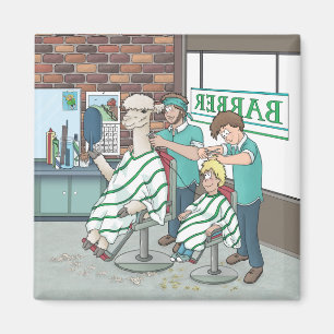 Alaca-hårklipp Magnet