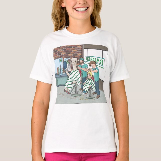 Alaca-hårklipp T Shirt (Framsida)