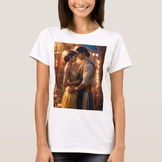 Aladdin & jasmin desigen t shurt shirt