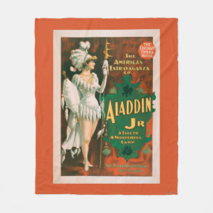 Aladdin jr.-saga av en underbar lampTheatre 2 Fleecefilt