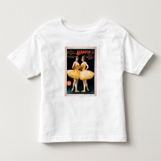 Aladdin jr.-saga av en underbar lampTheatre T-shirt (Framsida)