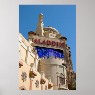 Aladdin kasino Las Vegas Poster