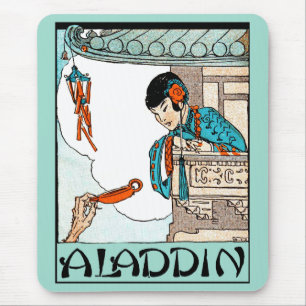 Aladdin Kinesisk Vintage Magisk Lantern Musmatta