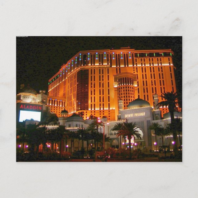Aladdin Las Vegas Postcards Vykort (Framsida)