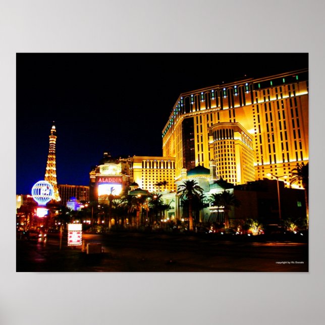 Aladdin Las Vegas Poster (Framsidan)