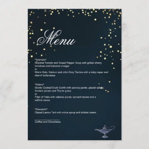 ALADDIN MENU-KORT MENY