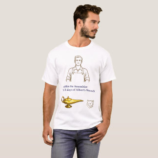 Aladdin the Assembler: 12 dagar av Alberts skiftny T Shirt