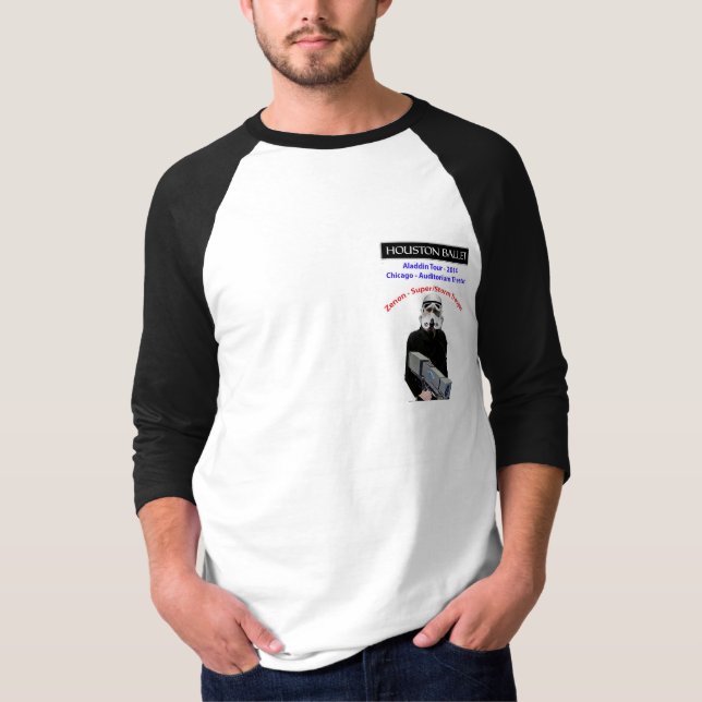 Aladdin turnerar skjortan tee shirt (Framsida)