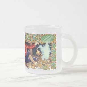 Aladdins lampa Frosted Mugg