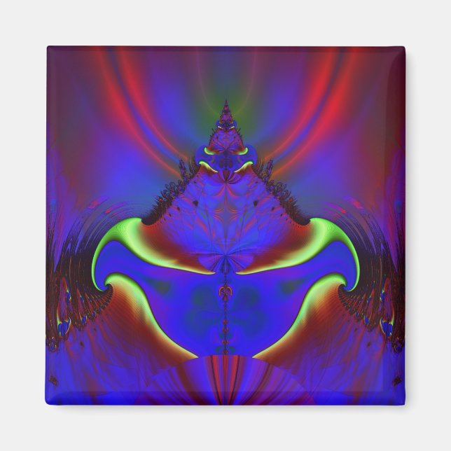 Aladdins lampa magnet (Framsidan)