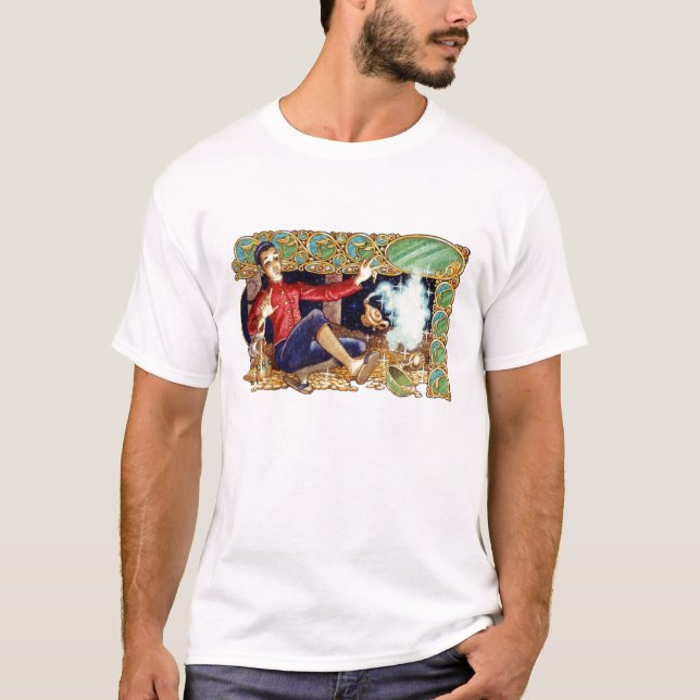 Aladdins lampT-tröja Tee Shirt (Framsida)
