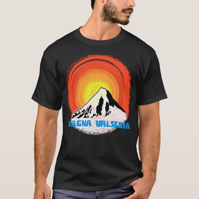 Alagna Valsesia T Shirt (Framsida)