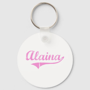 Alaina Classic Stil Namn Nyckelring