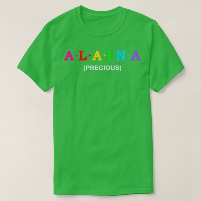 Alaina dyrina t shirt (Design framsida)