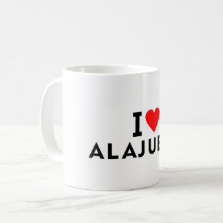 Alajuela Costa Rica love city heart like travel Kaffemugg