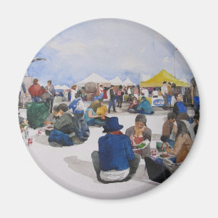 Alameda antika Pointe Faire Magnet