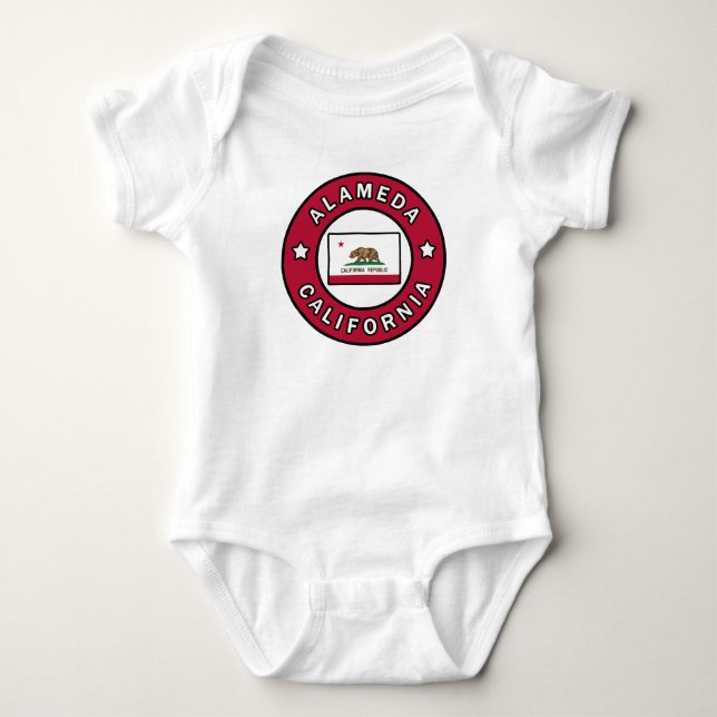 Alameda California T Shirt (Framsida)