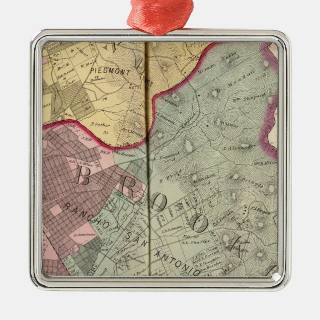 Alameda co2 julgransprydnad metall (Framsidan)