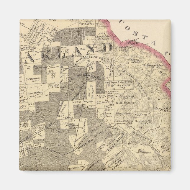 Alameda Co 1 Magnet (Framsidan)