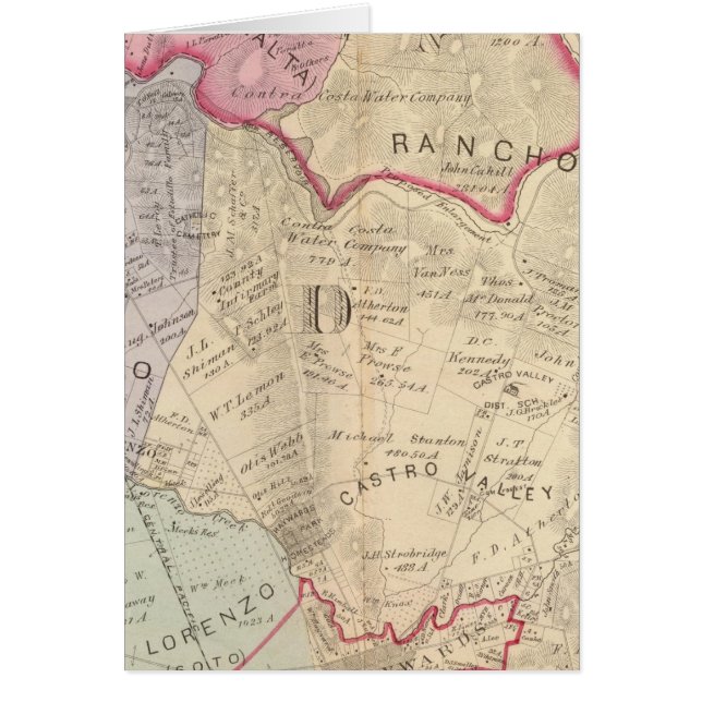 Alameda Co 3 Hälsningskort (Framsidan)