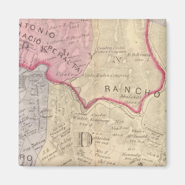 Alameda Co 3 Magnet (Framsidan)