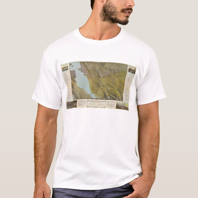 Alameda County Kalifornien Tee Shirt (Framsida)