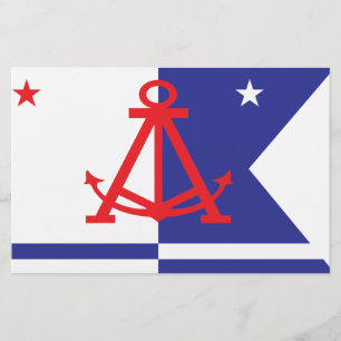 Alameda flagga flygblad