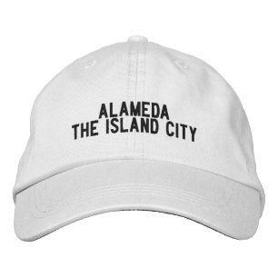 ALAMEDA Kalifornien Hatt Broderad Keps