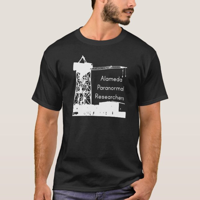 Alameda paranormalt bylte! t shirt (Framsida)