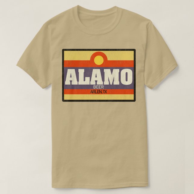 Alamo Beer T Shirt (Design framsida)
